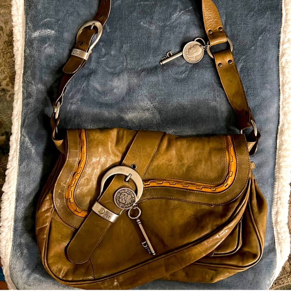 Christian Dior gaucho bag